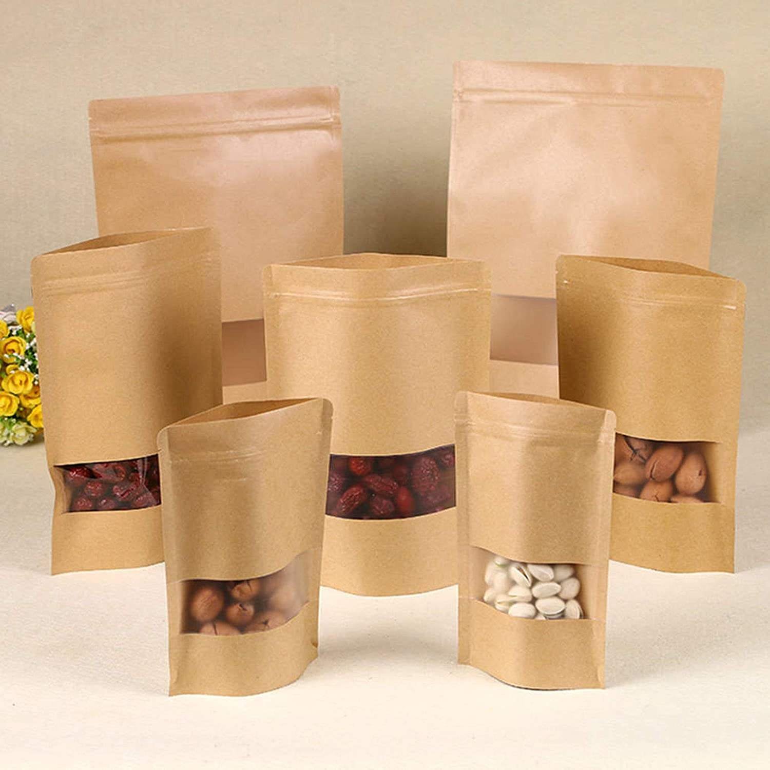 Brown Ribbed Kraft Paper