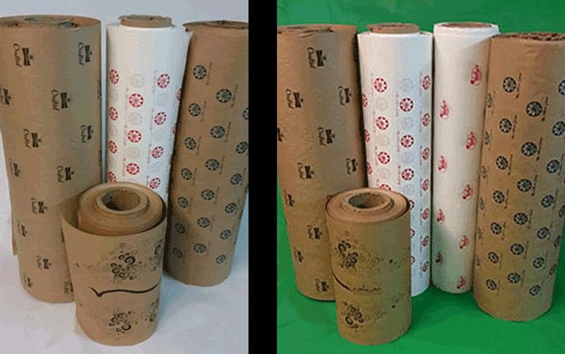70gsm Brown Perforated Kraft Paper Roll