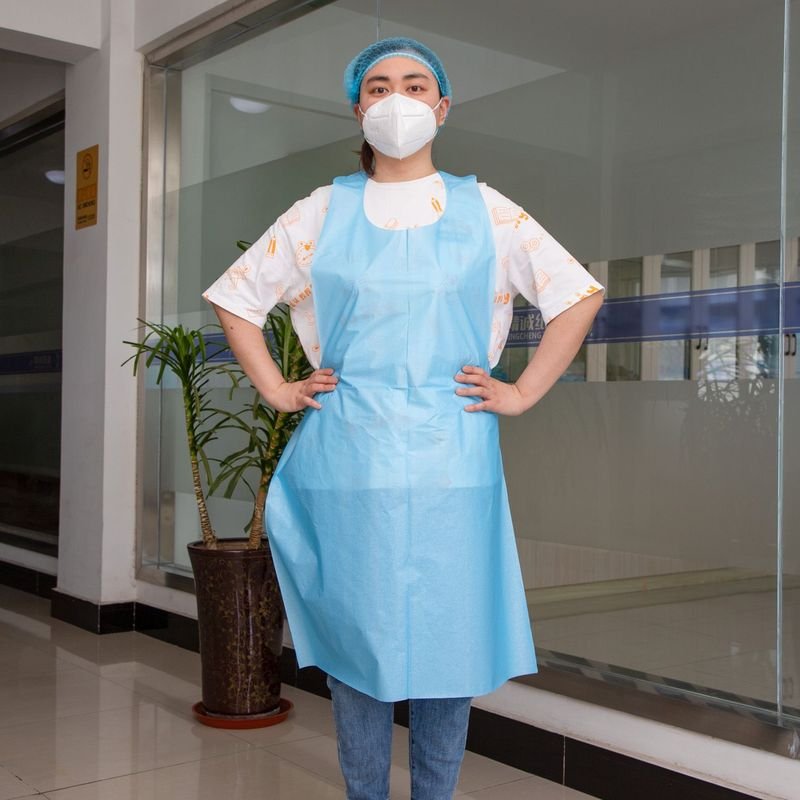 Isolation Scrub Suits Non Woven PP