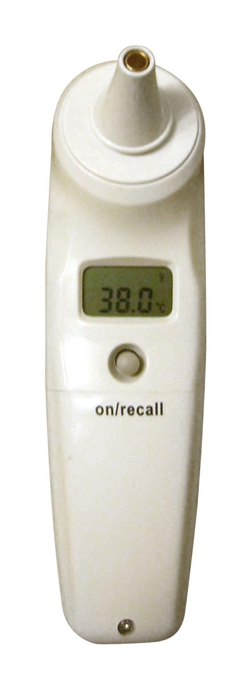 Non contact infrared talking thermometer