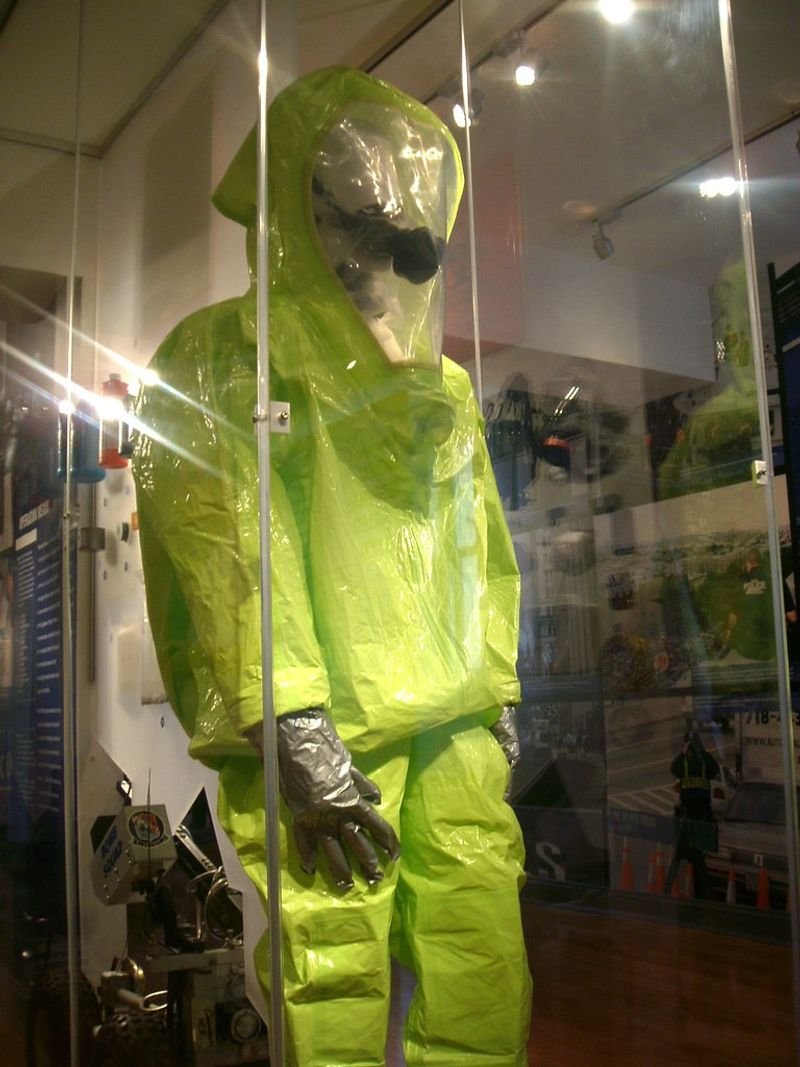 Protective clothing suit AAMI level 2