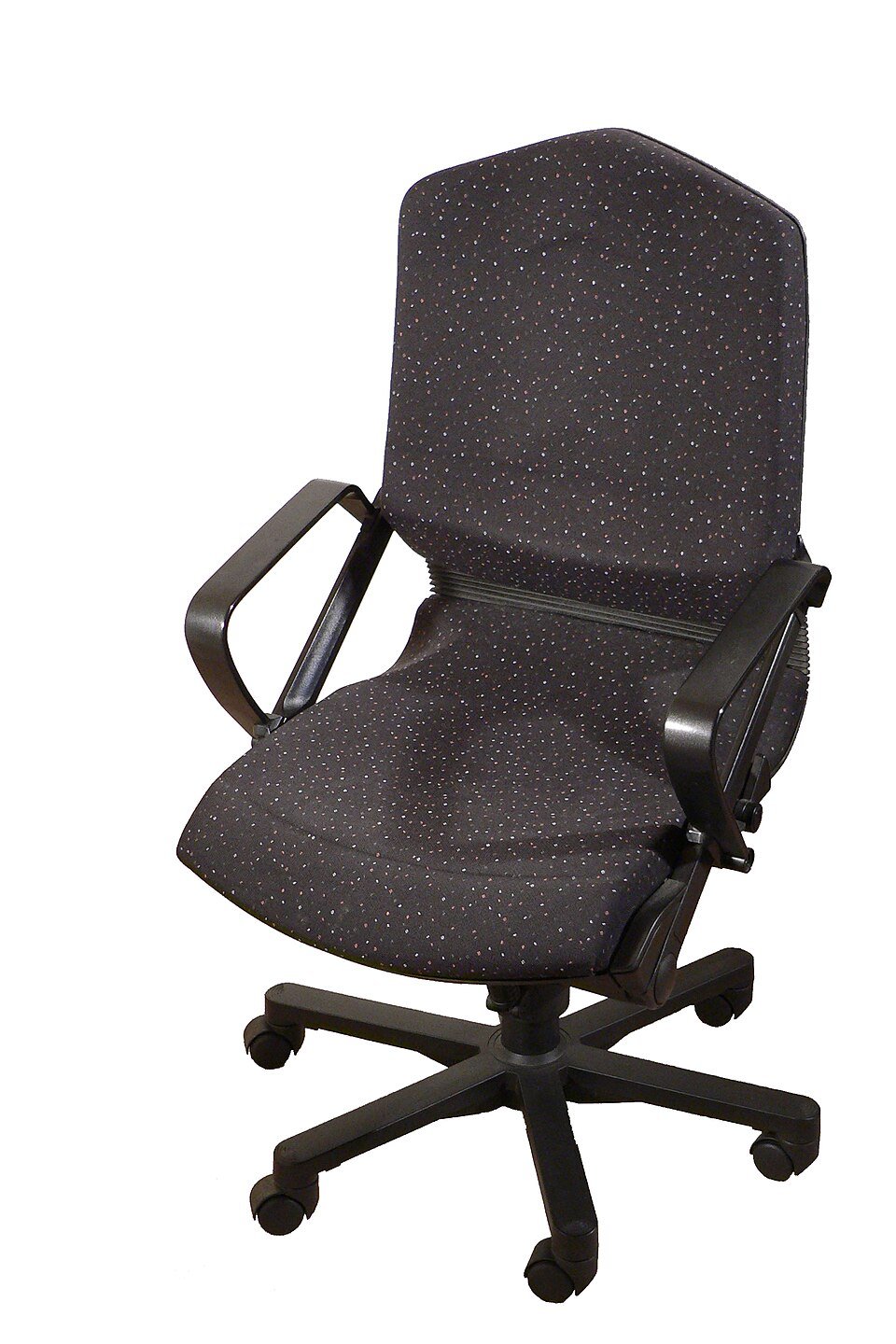 Mesh Swivel Office Chair With Armrests