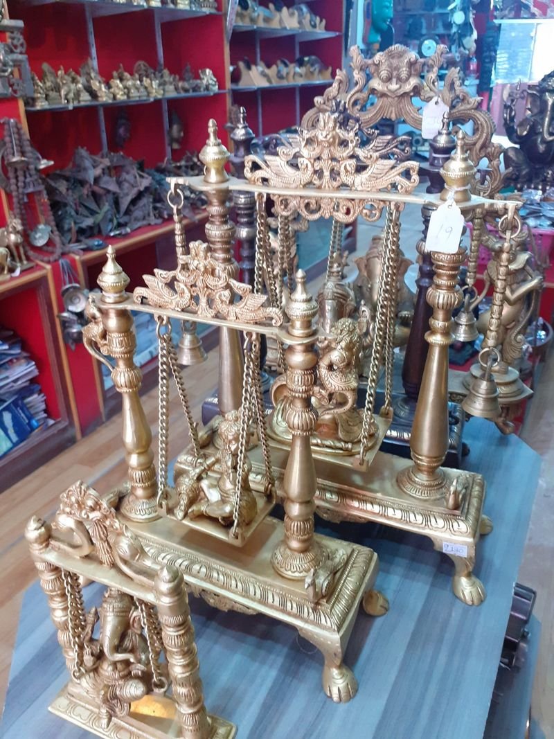 Brass Durga
