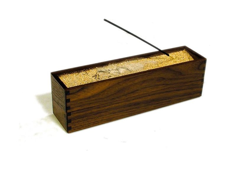 Wood Brass Single Pencil Box