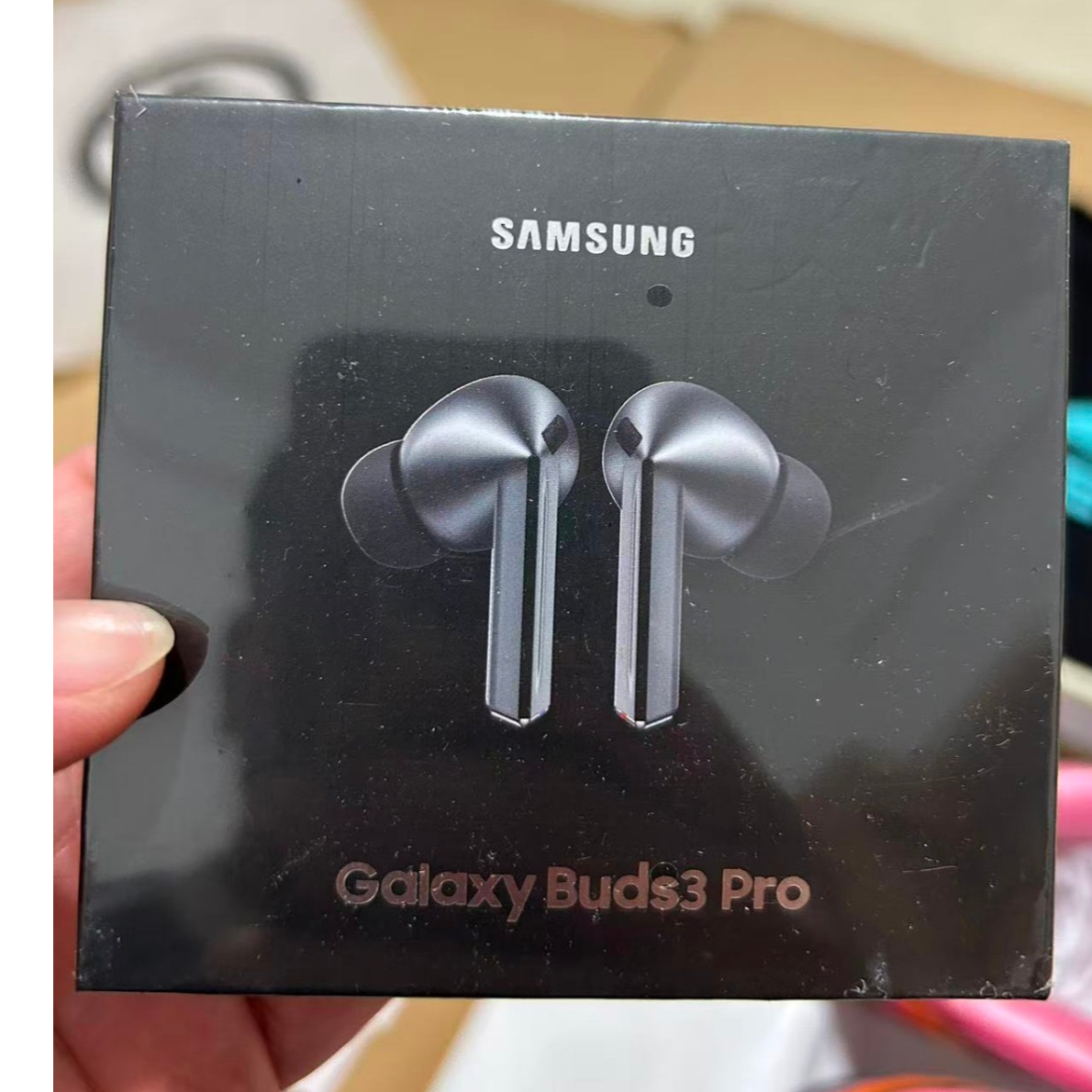 Samsung Galaxy Buds3 Pro, Wireless Earbuds, Active Noise Cancelling, Bluetooth, Silver, Audio 360, Galaxy AI, Mains
