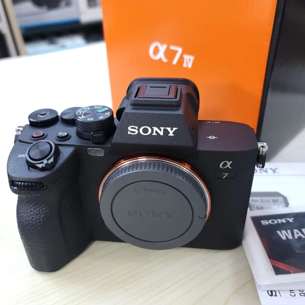 Sony Alpha 7 IV Full-frame Mirrorless Interchangeable Lens Camera