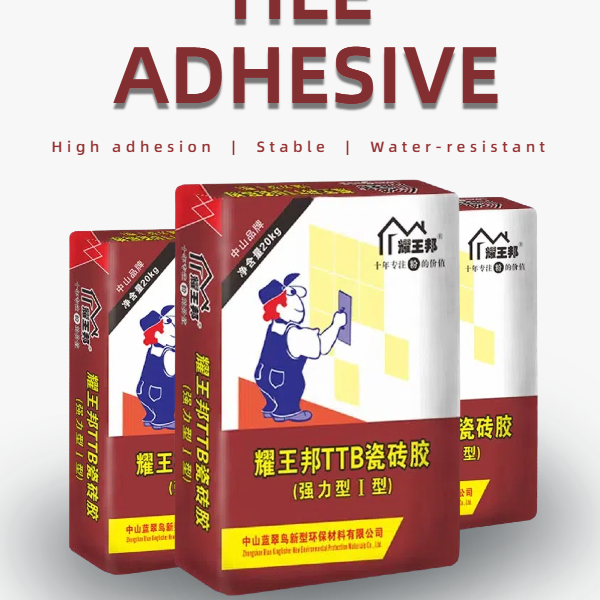 Tile adhesive, strong and durable to extend the service life of ceramic tiles. Straight from China Blue Kingfisher Factory