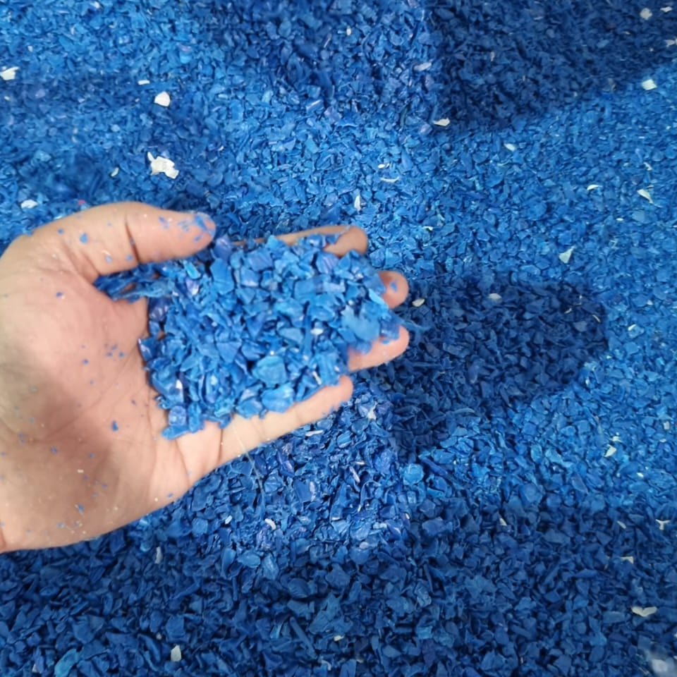 Hdpe Blue Drum Regrind