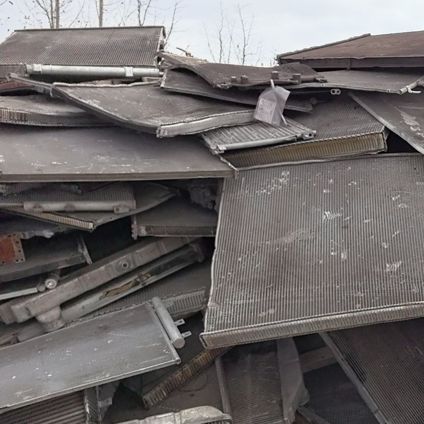 Aluminum radiator scrap