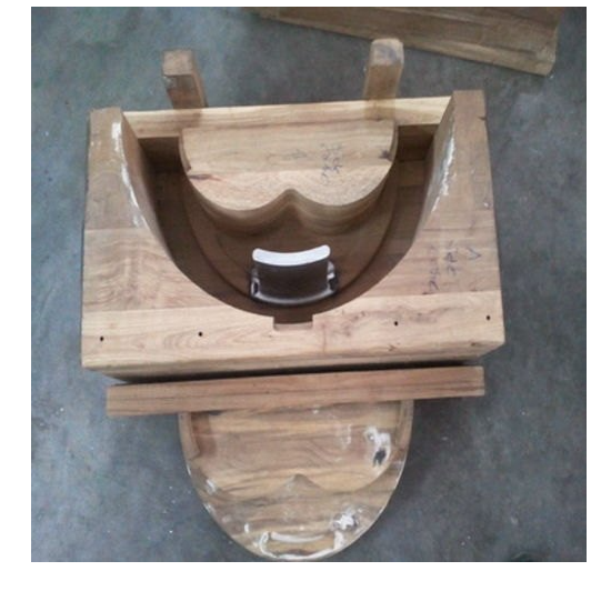 Hand Mould Wooden Pattern