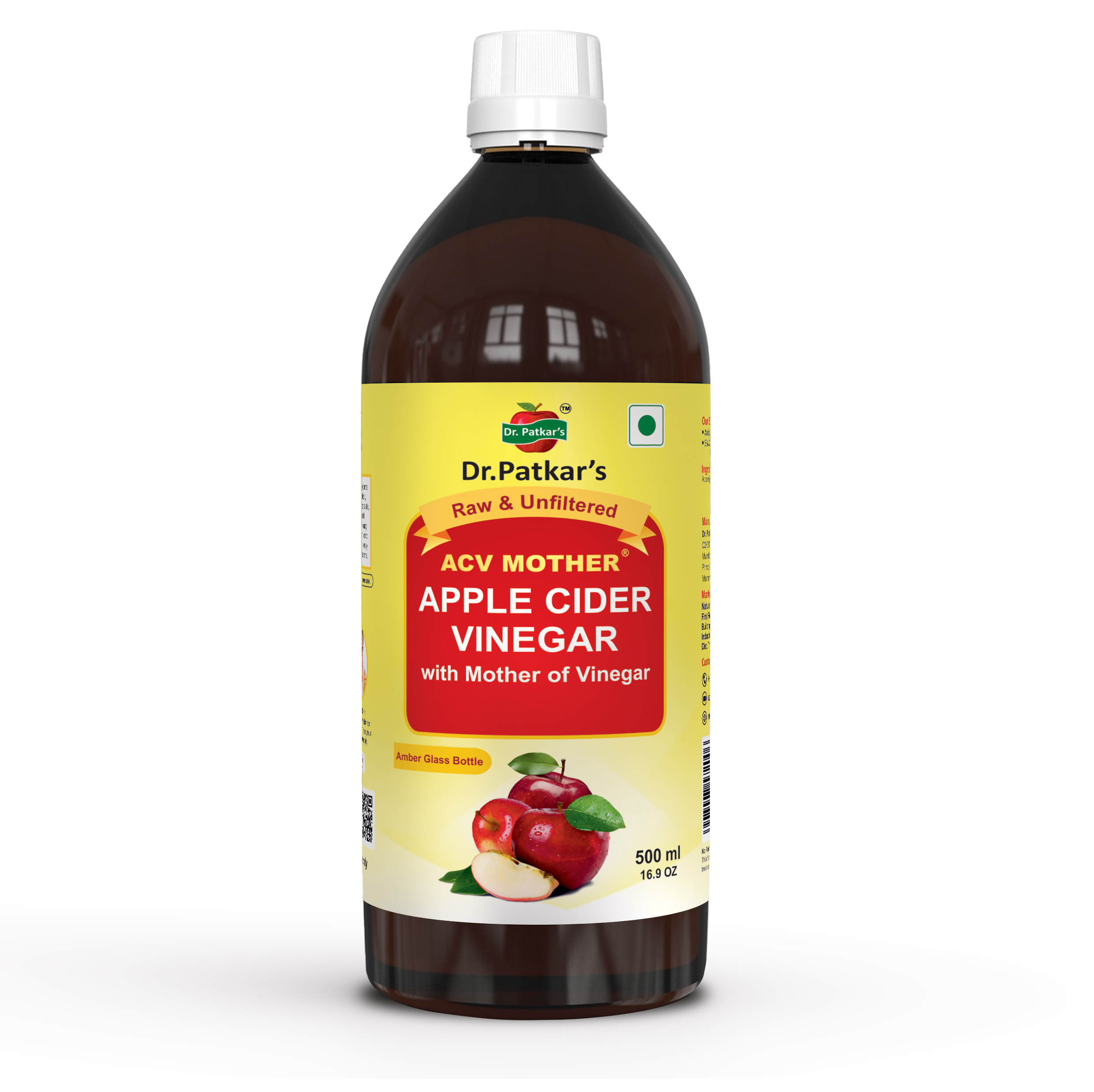 Apple Cider Vinegar with Mother 500ML (ACV Mother)