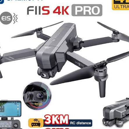 Brand New SJRC F11S 4K PRO Drone 4K Professional With HD Camera 1.2KM GPS 5G WiFi EIS 2 Axis Gimbal