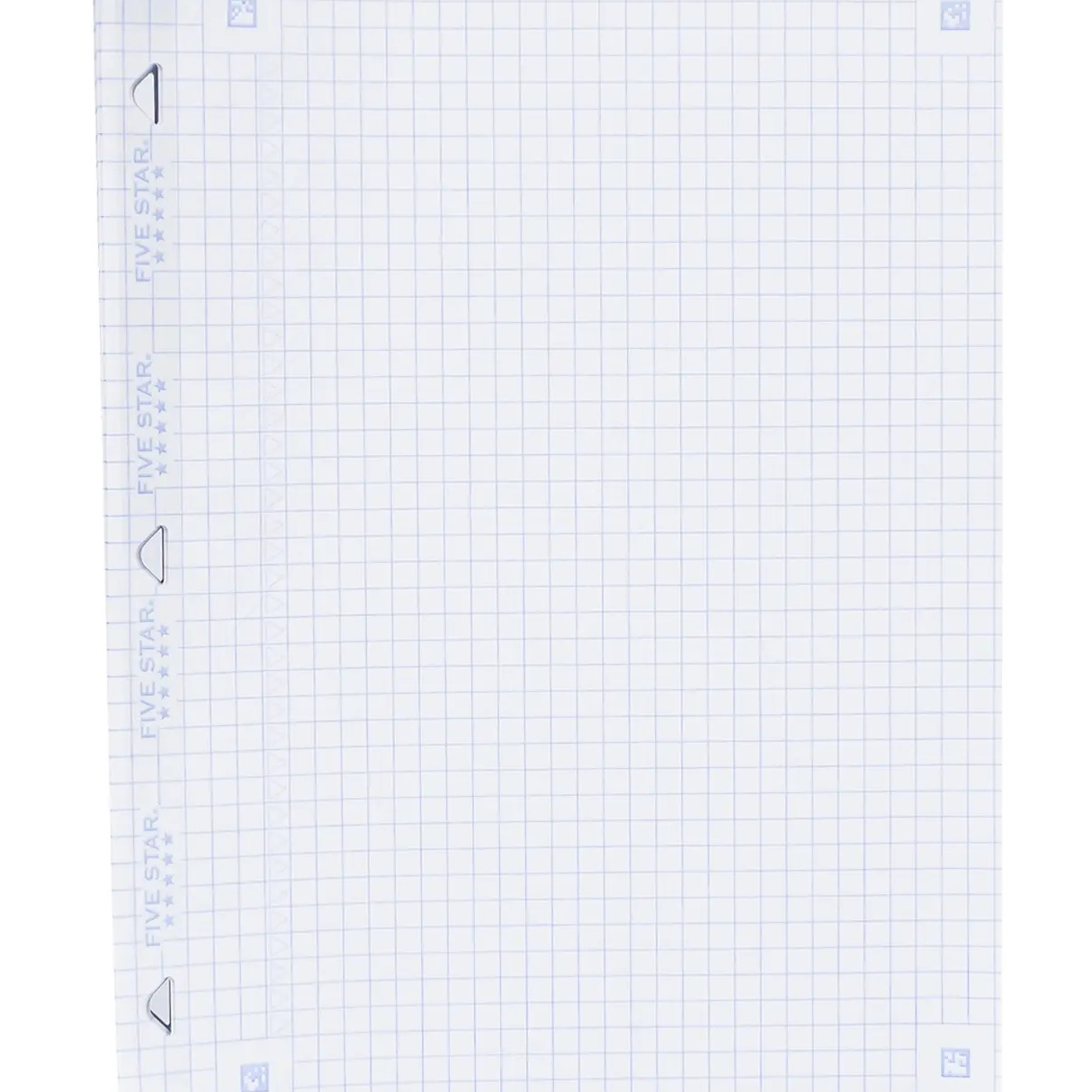 Five Star Graph Ruled Reinforced Filler Paper 150 Sheets