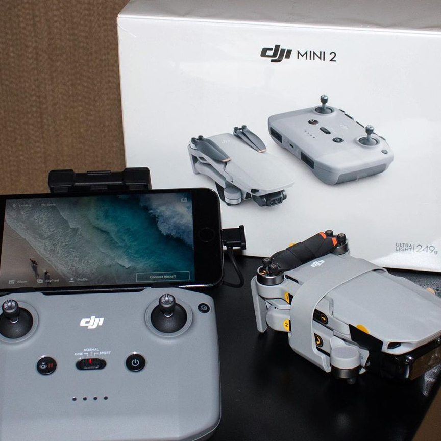 New DJI Mini 2 Ultralight and Foldable Quadcopter, 3-Axis Gimbal with 4K Camera