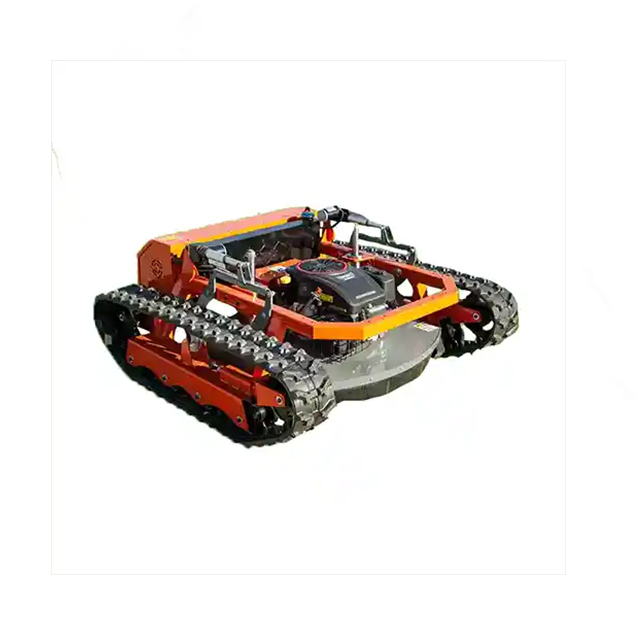 Tank Tracked Remote Lawn Mower  Remote Control Robot Automatic Lawn Mower