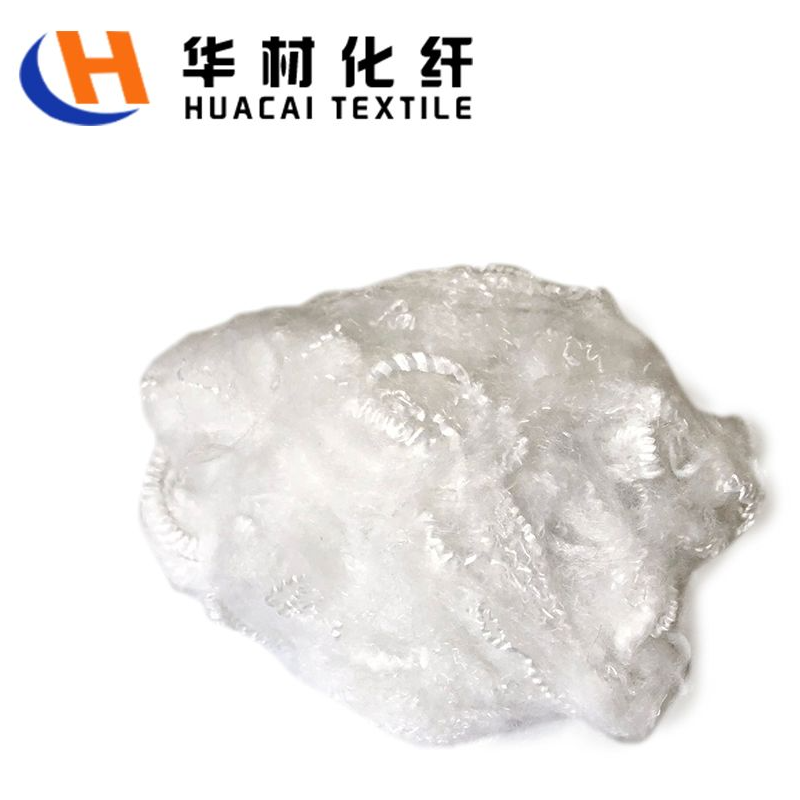 RECYCLED WHITE POLYETSER STAPLE FIBER