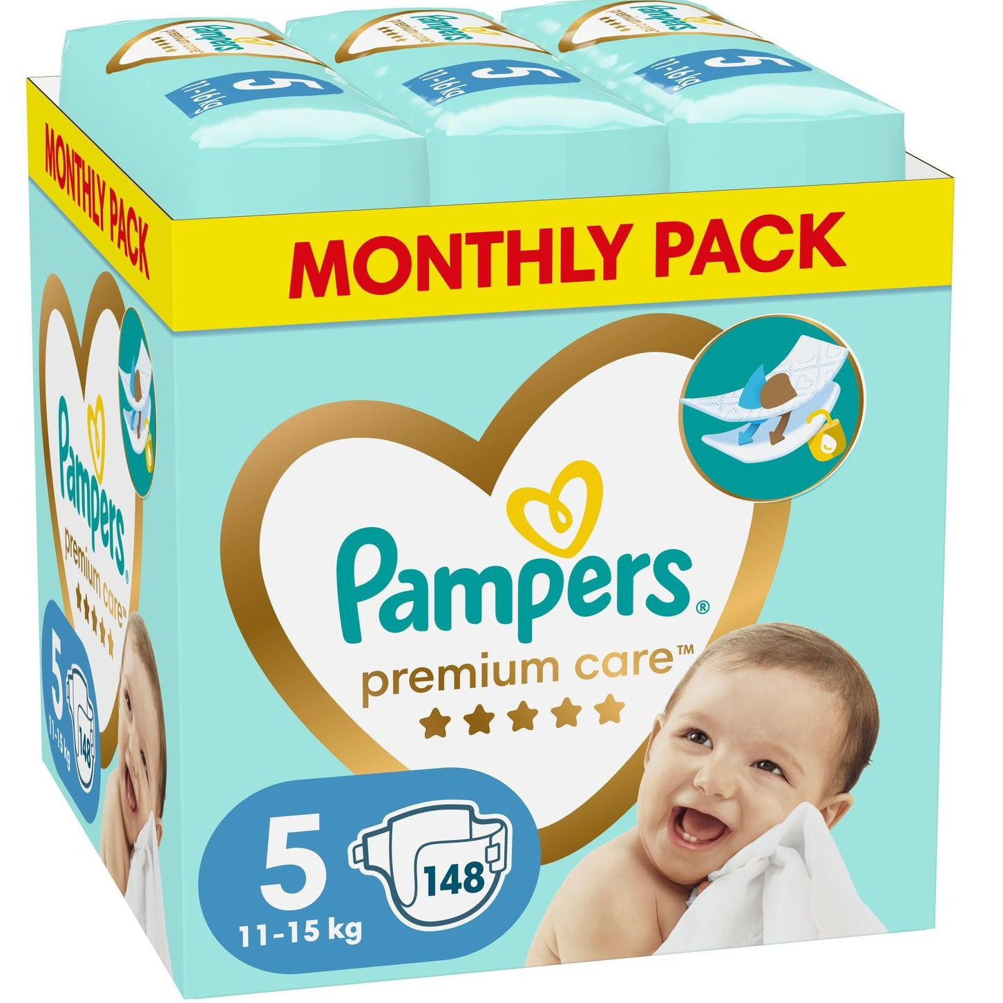 Pampers diapers Premium Value Pack S5 44