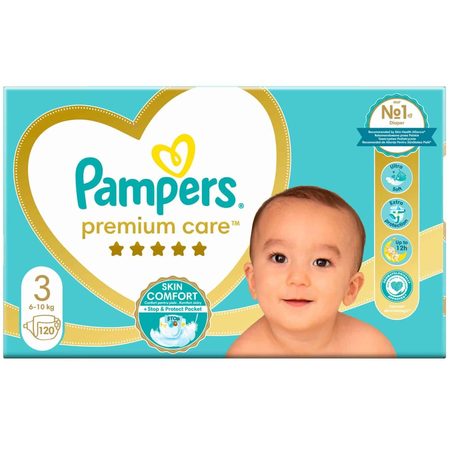 Pampers diapers Premium Value Pack S3 60