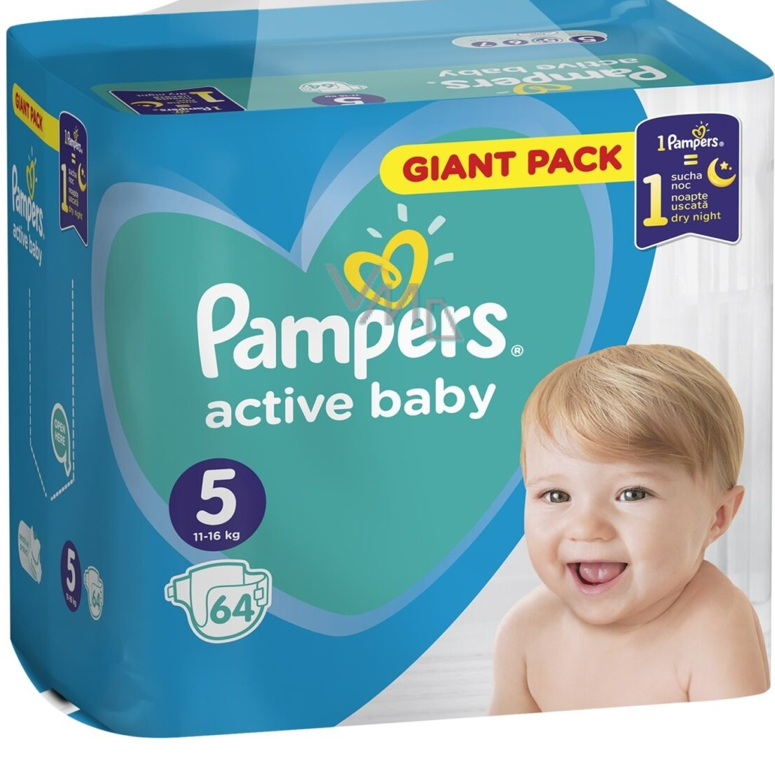 Pampers diapers ActiveBaby Maxi Pack S5 50