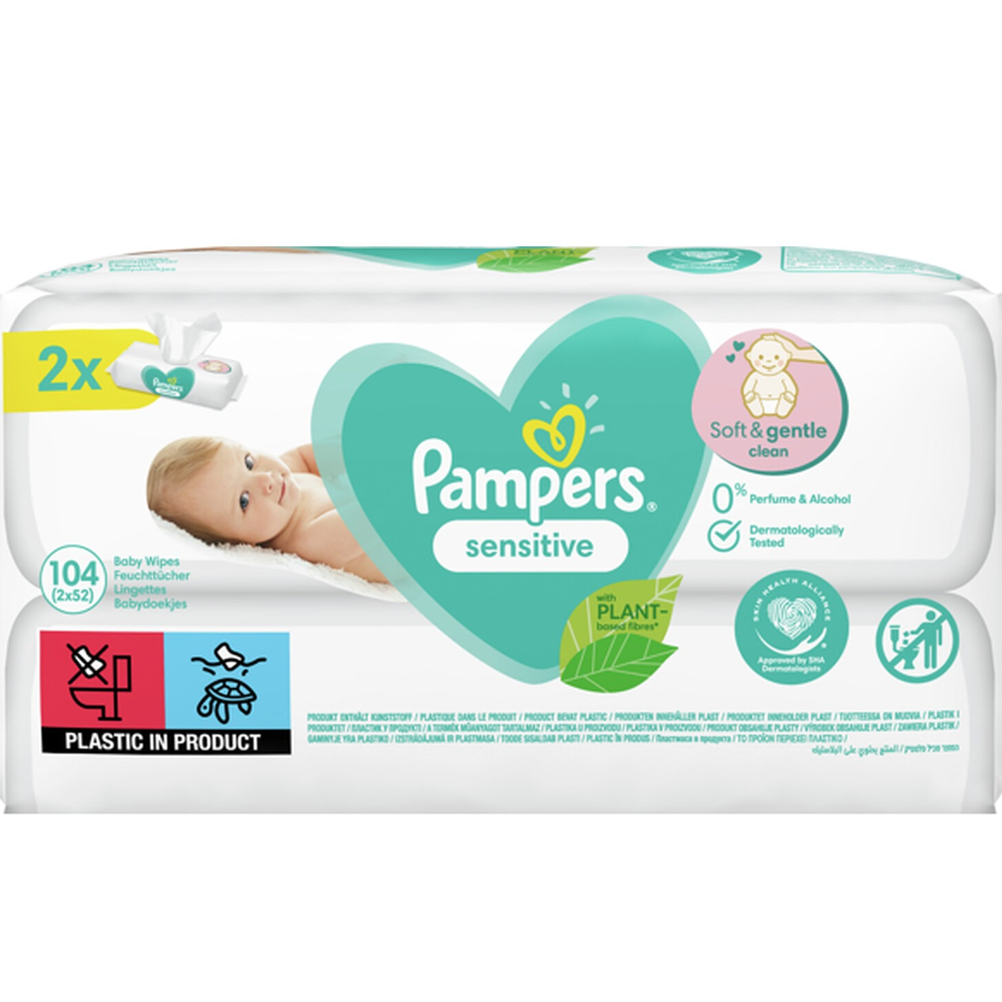 Pampers Wipes Sensit