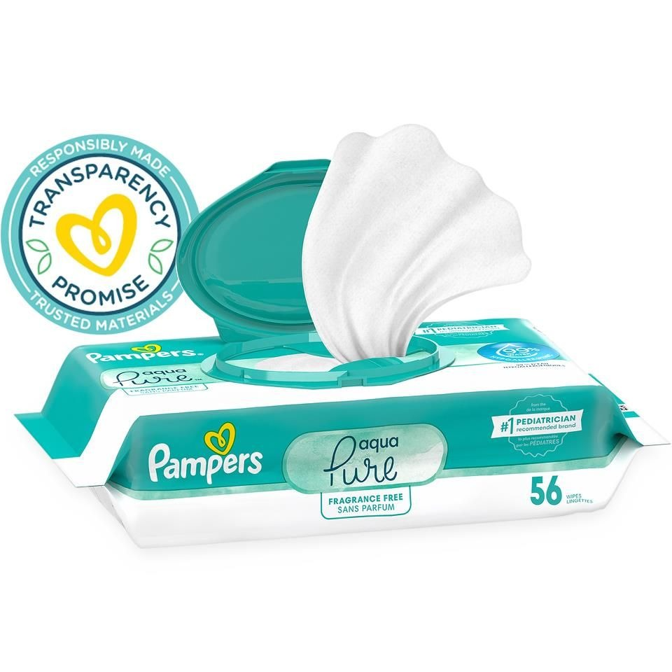 Pampers Wipes single packs assortment