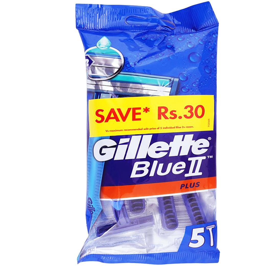 Gillette Blue II Plus 5 Pouch