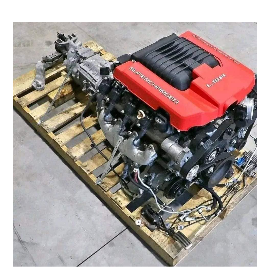 LSA 6.2L Supercharged Engine paired with Tremec TR-6060 six-speed Manual Transmission