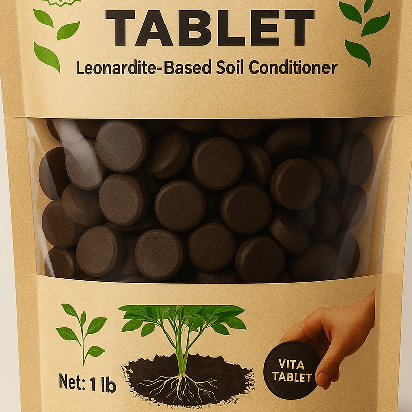 VITA TABLET – Concentrated Organic Bio-stimulant Tablets (Humic & Fulvic Acid Based)
