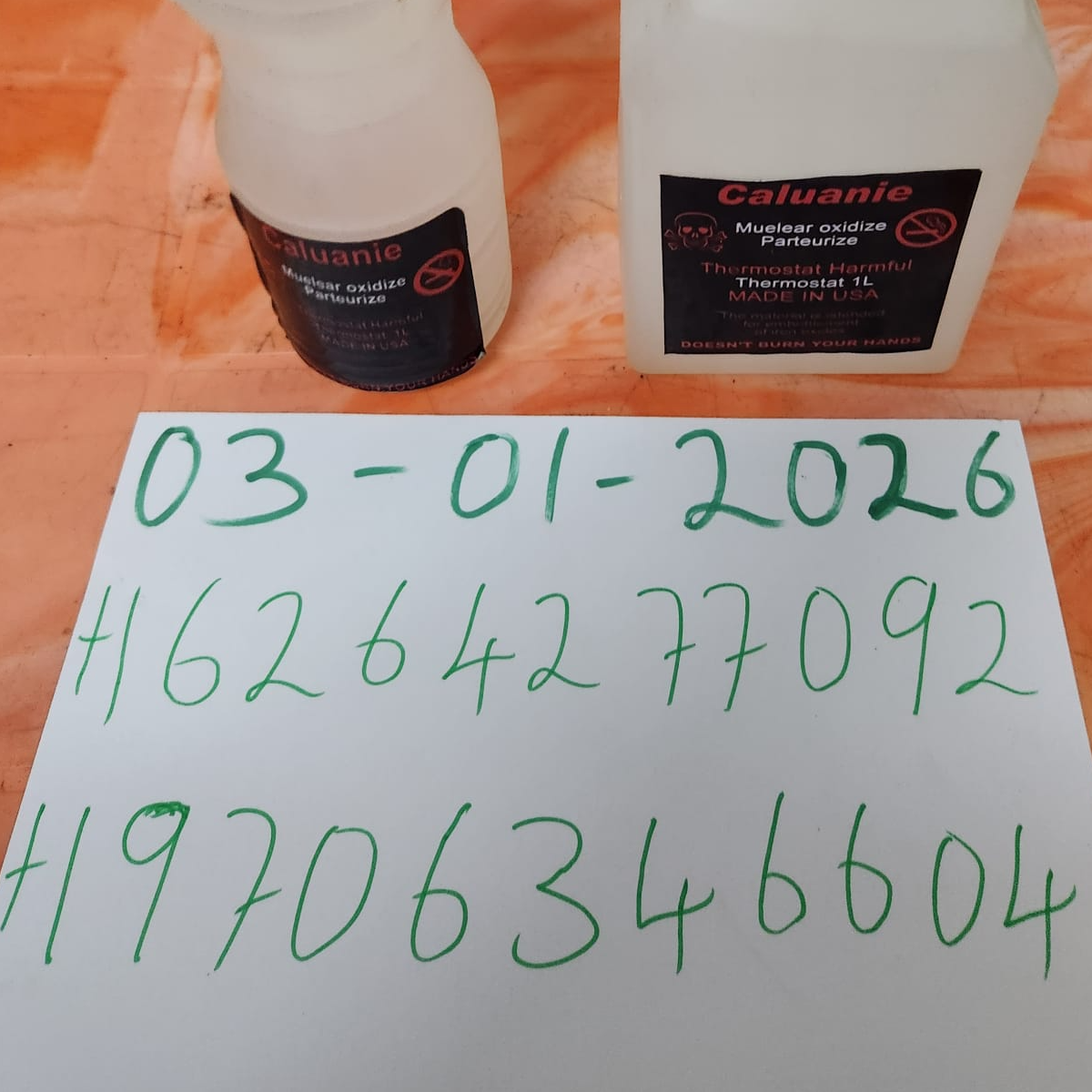Price of Red mercury made in Germany | Pure Liquid Mercury