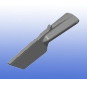 Cast Iron Seeding Knife Point