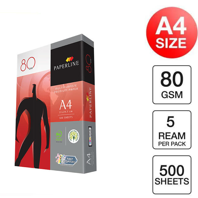 Paperline Standard A4 80 gsm office paper