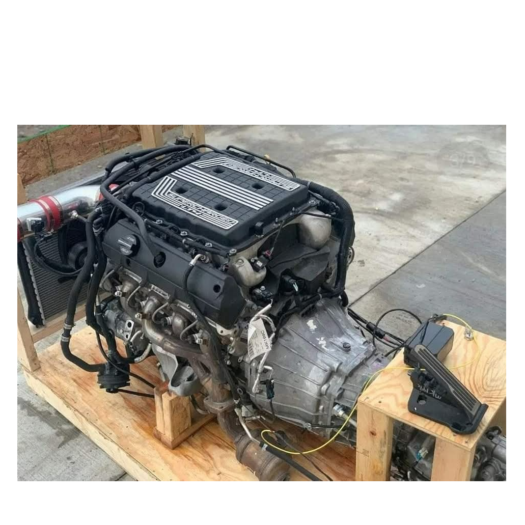 6.2L LT4  Supercharged V8 engine paired with 6-speed manual transmission complete Combo