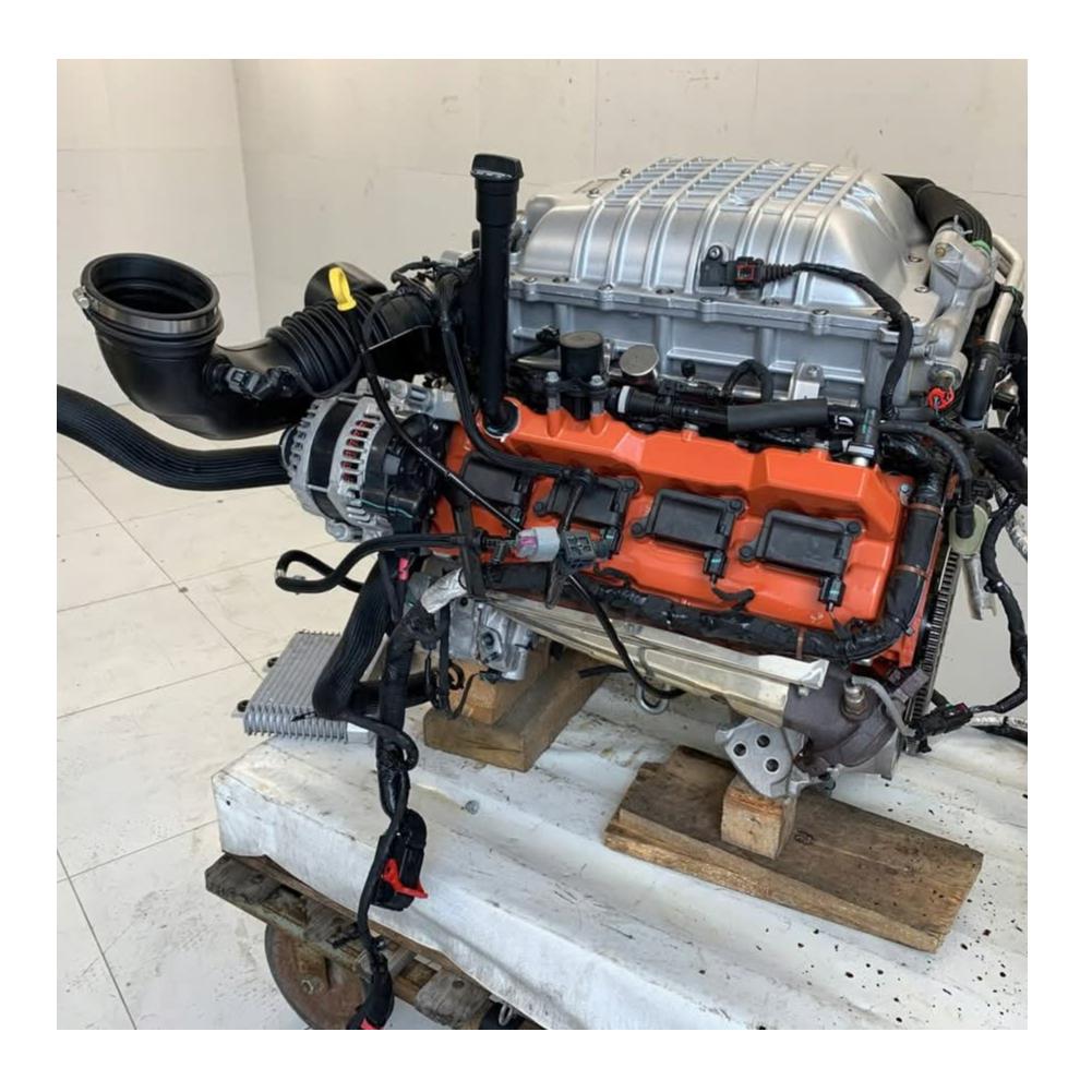 6.2L hemi Supercharger V8 Engine with Harness and Computer