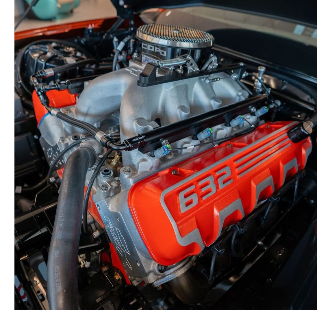 632ci High-Performance V8 Crate Engine Ready For Plug-And-Play