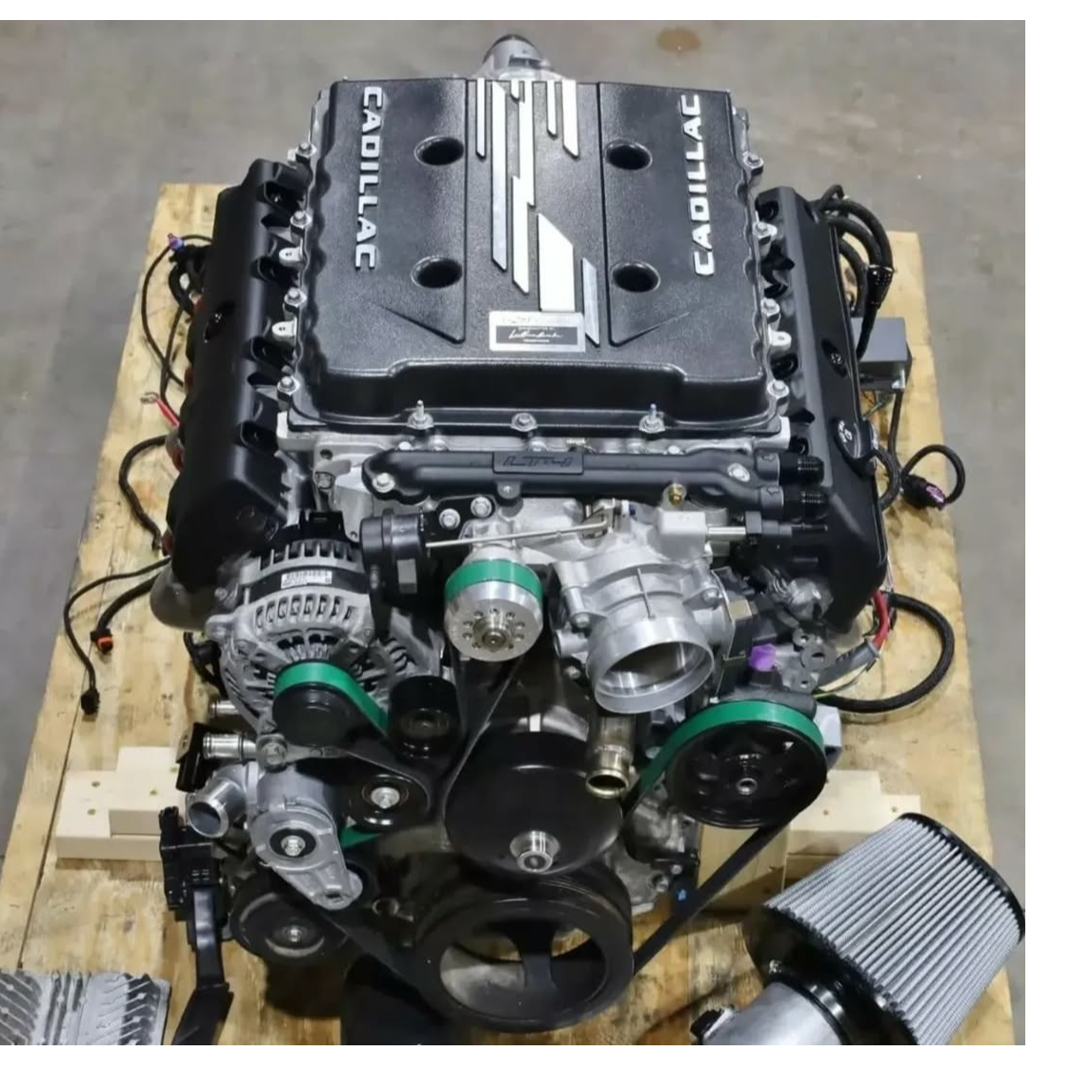 Cadillac LT4 Supercharged 6.2L Engine & 10-Speed Automatic Transmission Combo Complete Drop-In Package