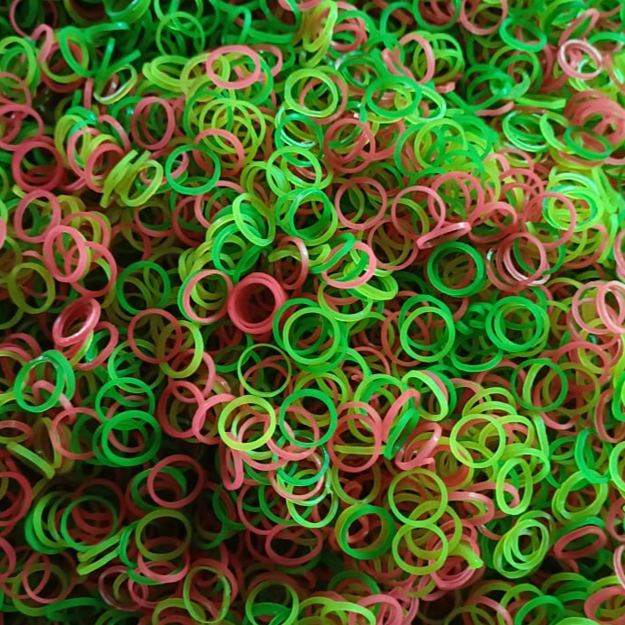 FLUORESCENT NYLON RUBBER BAND