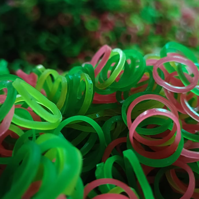 FLUORESCENT NYLON RUBBER BAND