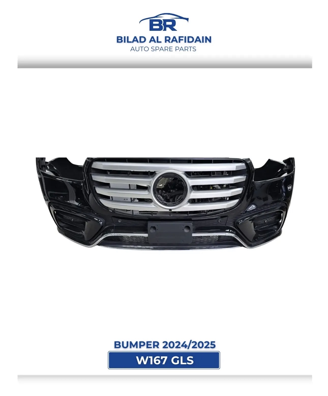 Mercedes-Benz GLS front bumper 2024/2025 W167 GLS – Used Genuine