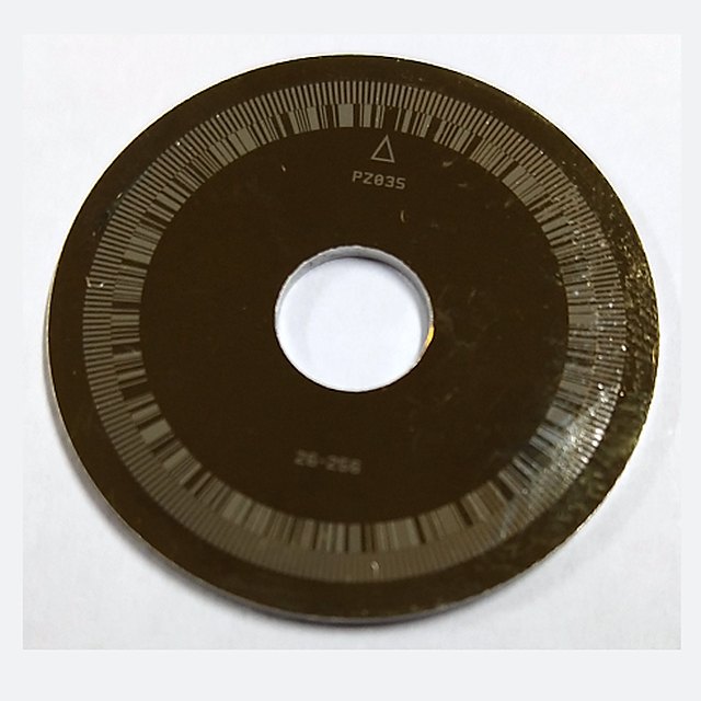Metal / Stainless Reflective Encoder Disc