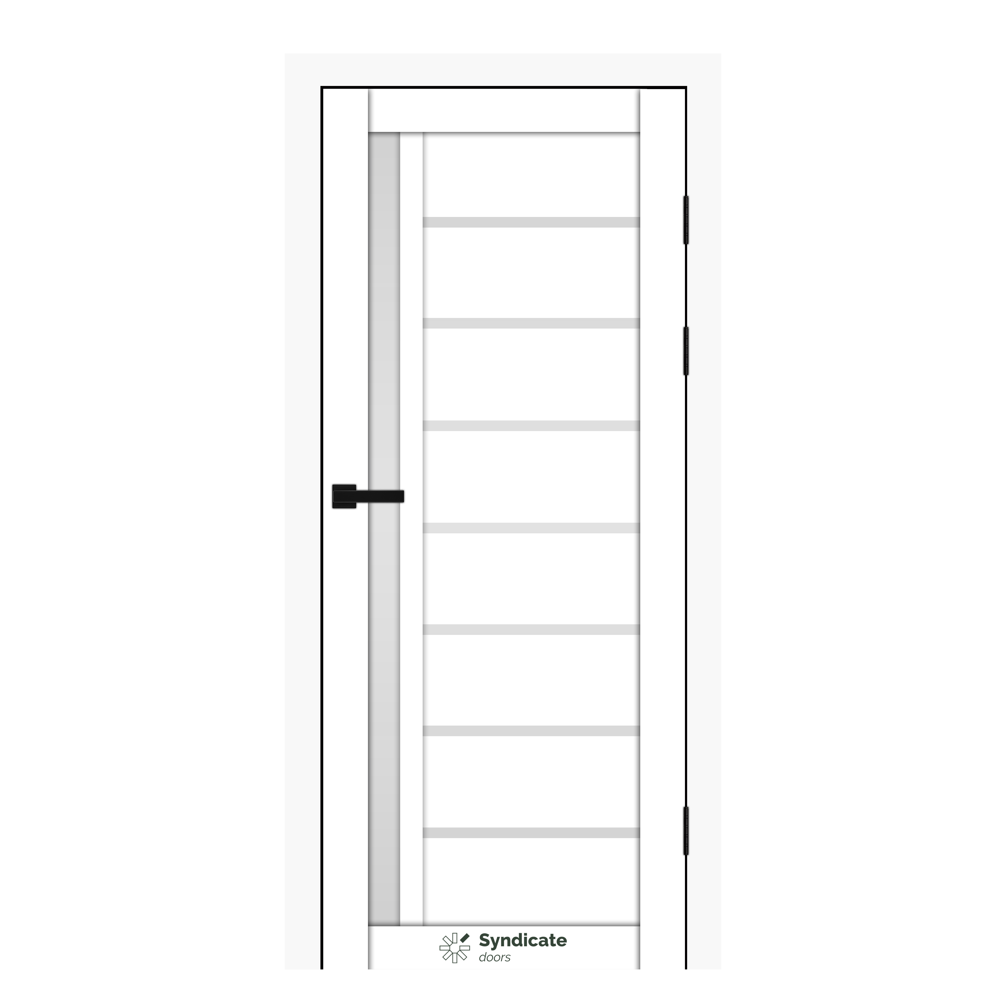 Interior door SD-PVC-101 Emalia bianco