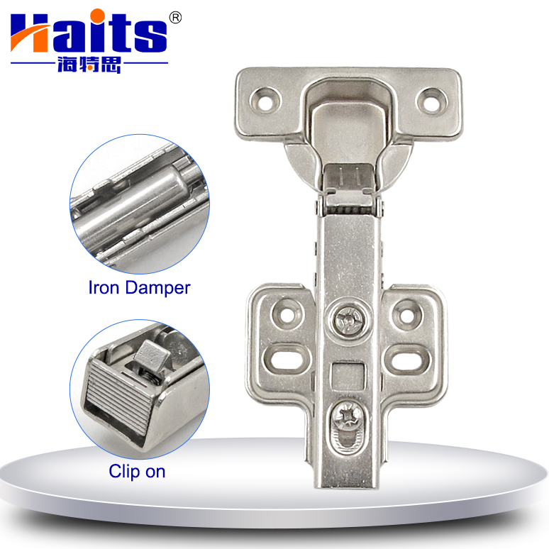 35mm Soft Closing Clip-on Base Hinges