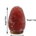 RMY Himalayan 1-2kg  red natural salt lamp