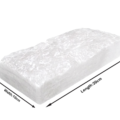 RMY Crystal One Side Natural White Salt Tiles 20x10x5cm