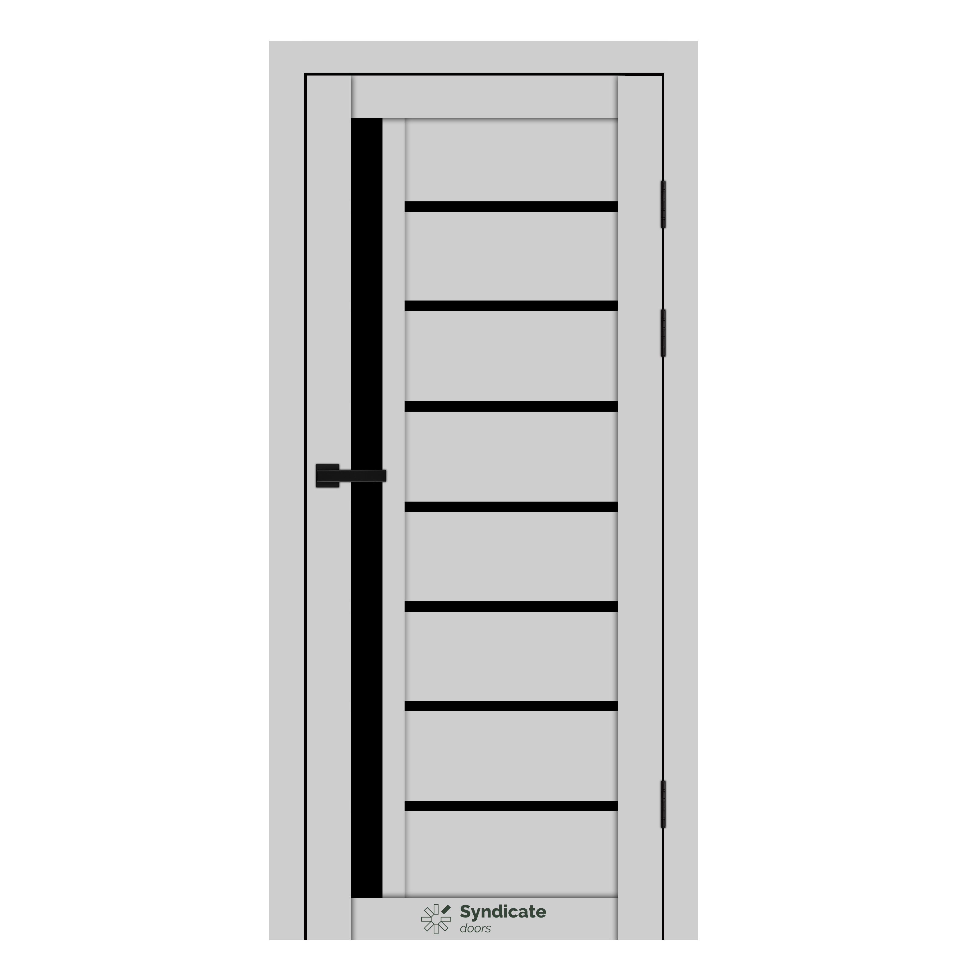 Interior door SD-PVC-101 Gray Mat