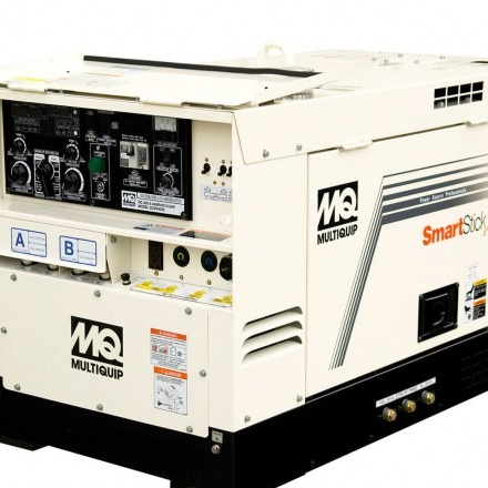 Multiquip SDW225SSA1 225-Amp 6 kW 28-Volt CC/CV Output Diesel Welder/Generator