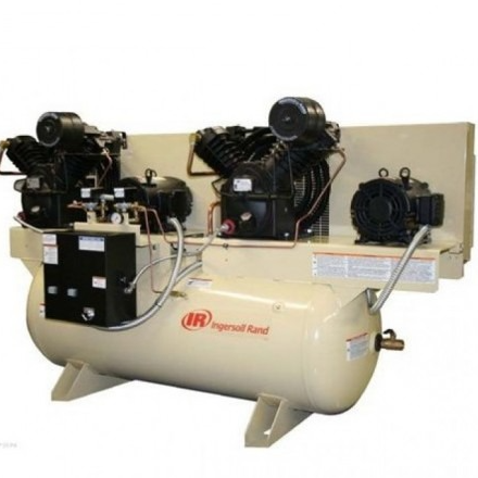 Ingersoll Rand Air Compressor - Duplex, 10 HP, 230 Volt 3 Phase
