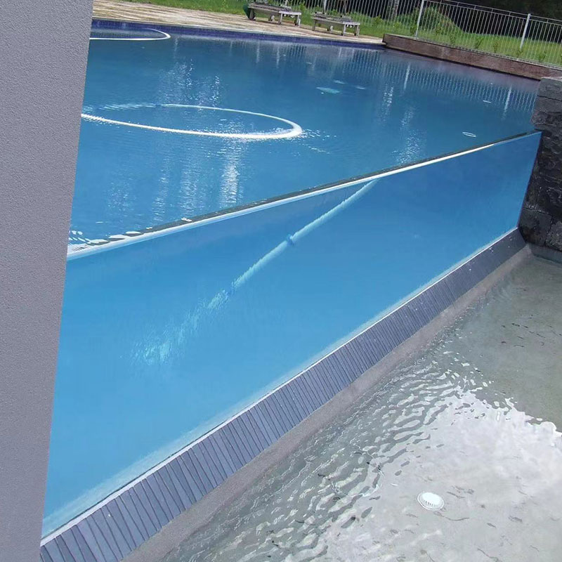 Custom Outdoor Luxury Pool Design Translucent Crystal Acrylic Gloss Surface ODM Solutions for Light Application Made Durable
