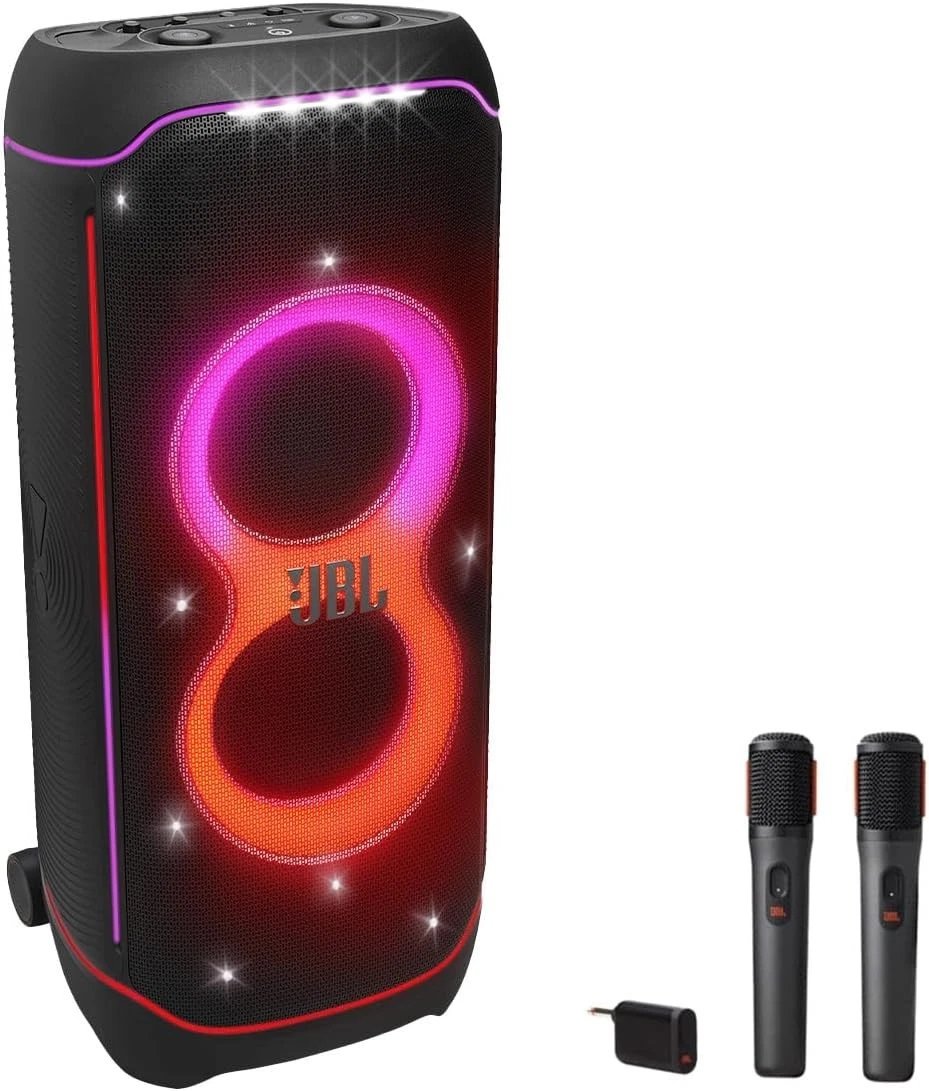 High quality 1100W PartyBOX Speaker Karaoke Bundle