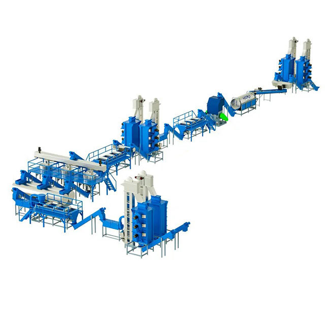 Competive Price Automatic Plastic Sheet Recycling Equipment