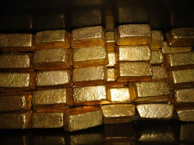 Gold Dore Bars +22k